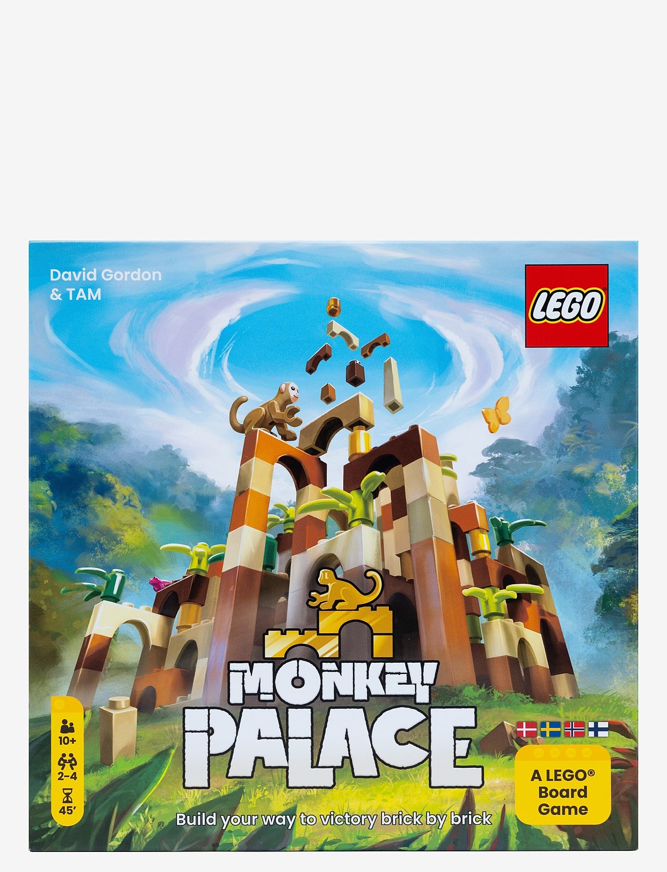 Asmodee - LEGO - Monkey Palace - brädspel - blue - 2