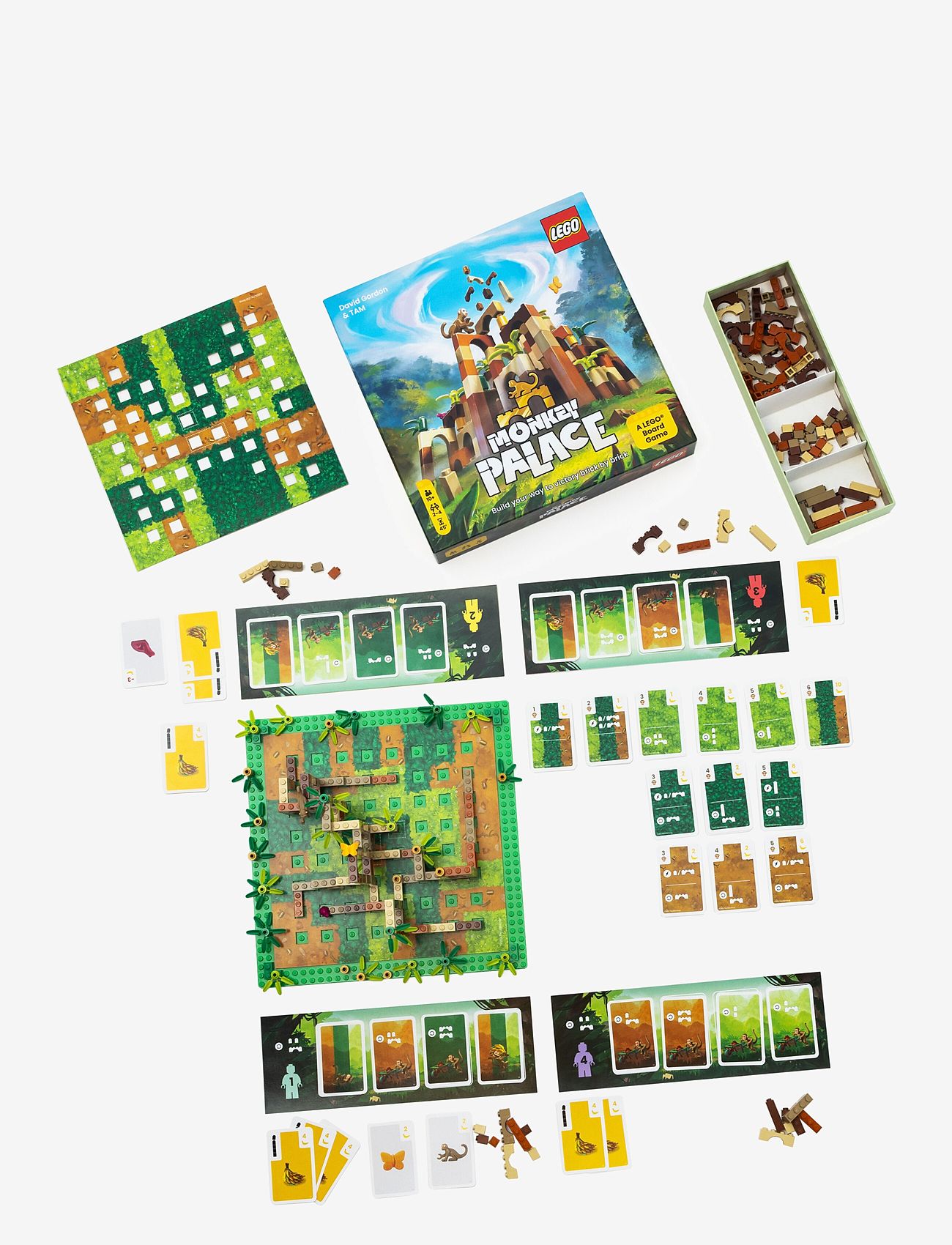 Asmodee - LEGO - Monkey Palace - brädspel - blue - 4