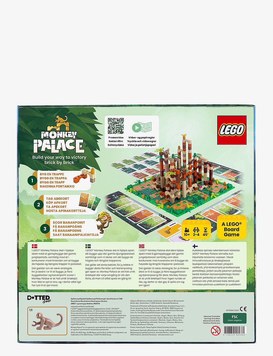 Asmodee - LEGO - Monkey Palace - brettspiele - blue - 5