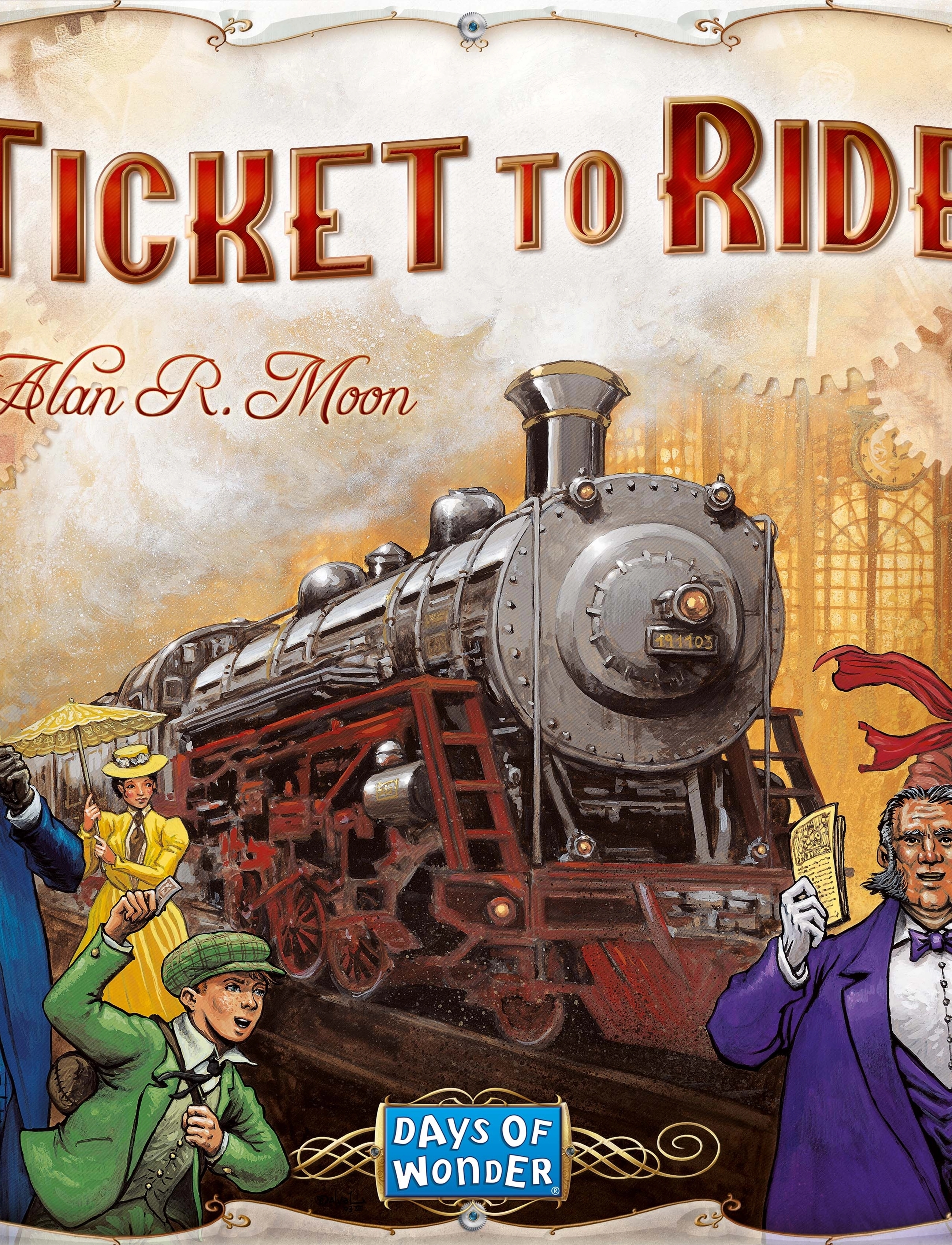Asmodee TTR USA Nordic - Between 30-50€ - BEIGE / multi