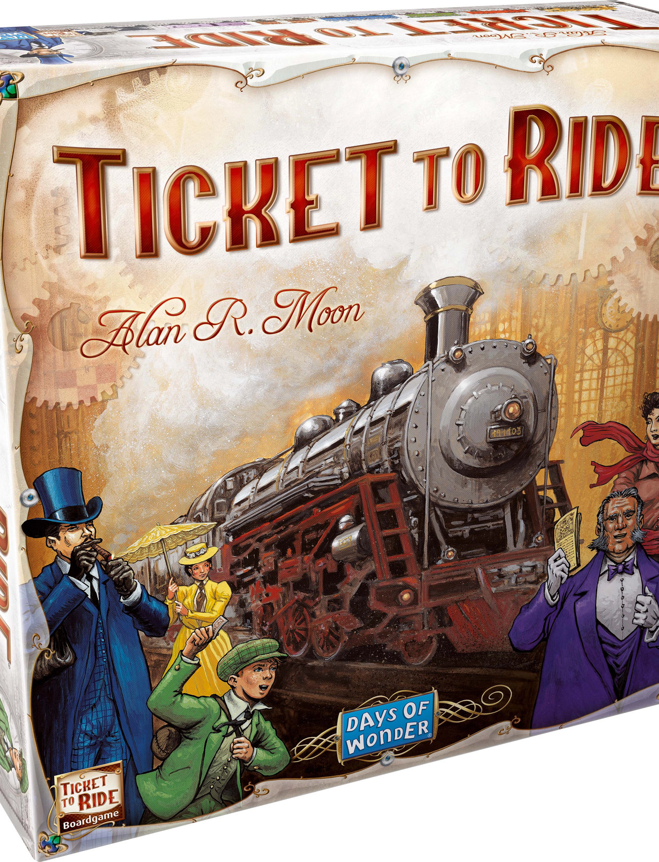 Asmodee - TTR USA Nordic - beige - 1