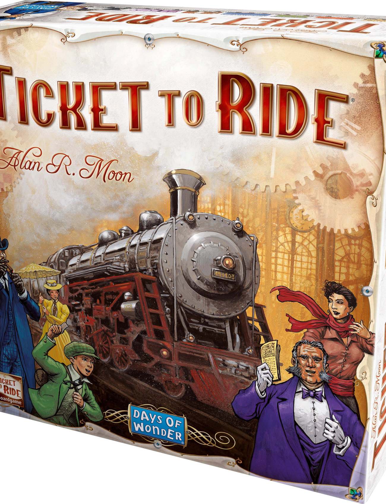 Asmodee - TTR USA Nordic - beige - 2