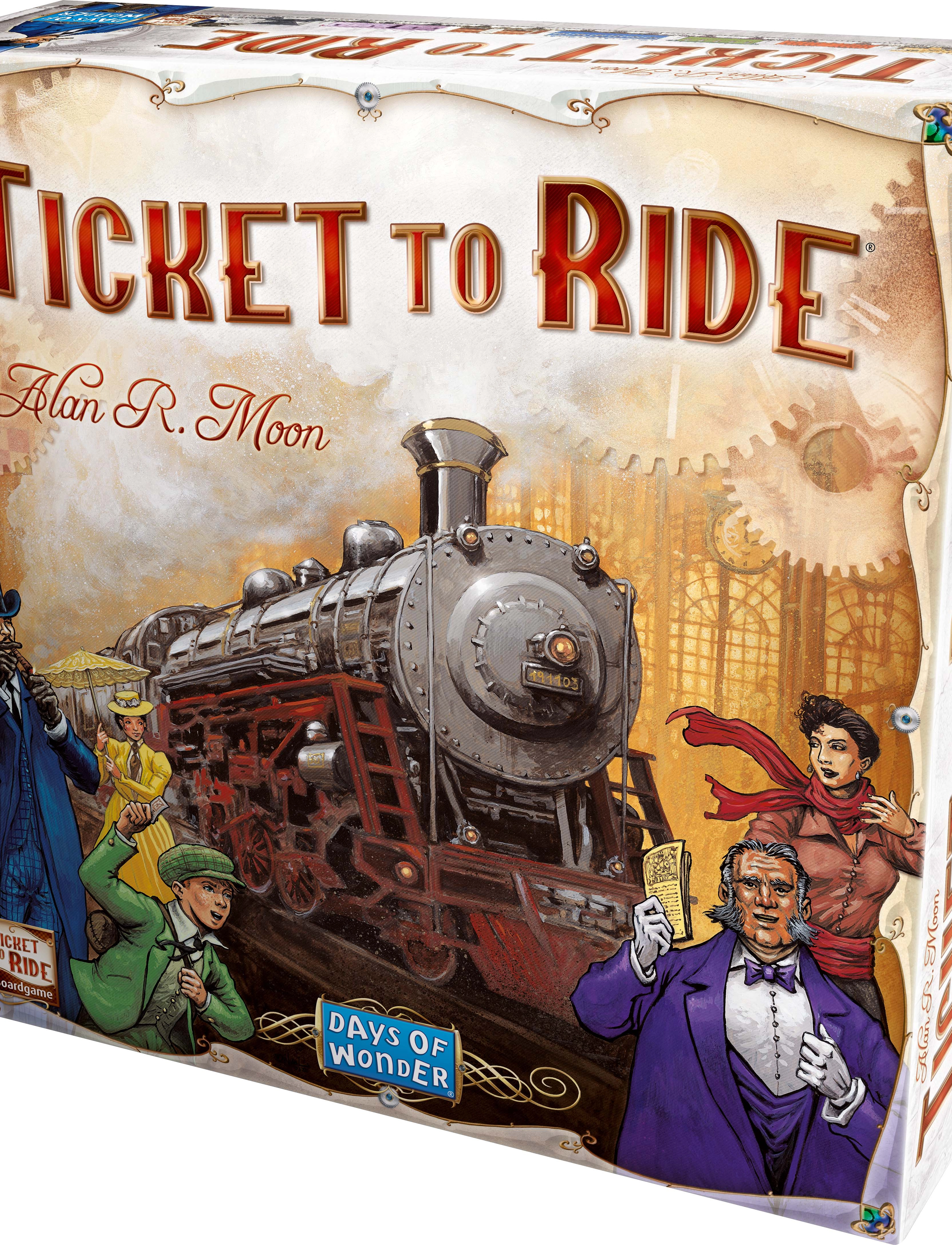 Asmodee - TTR USA Nordic - beige - 2