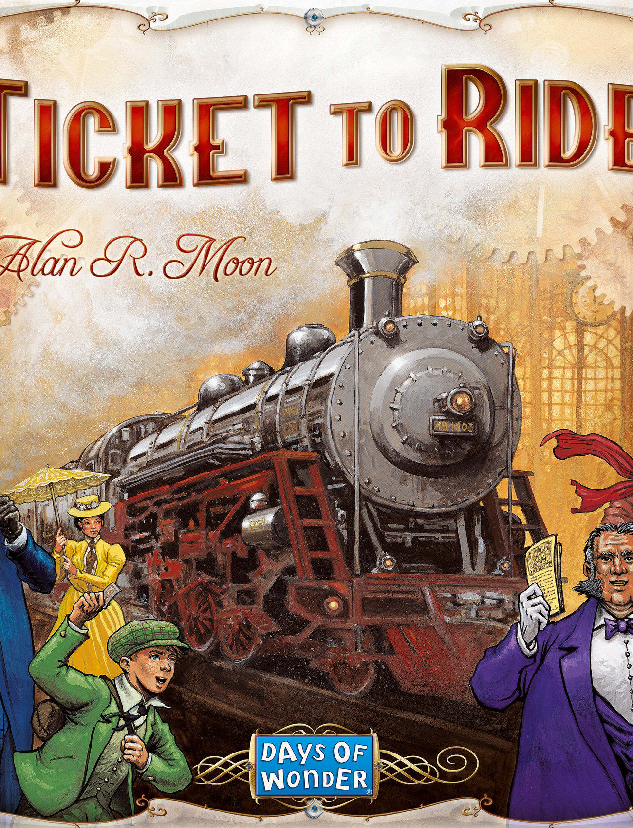 Asmodee - TTR USA Nordic - beige - 5