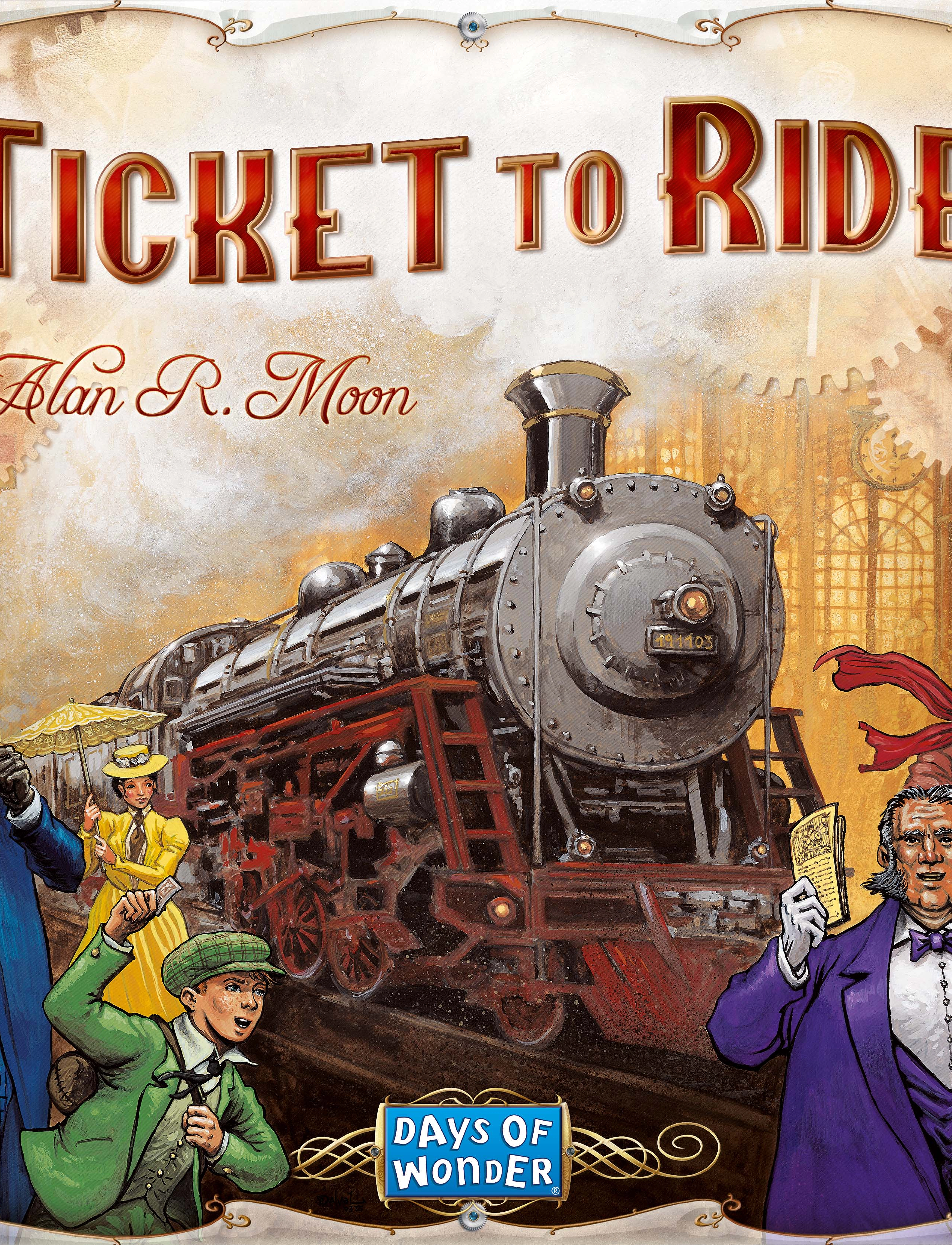 Asmodee - TTR USA Nordic - beige - 5