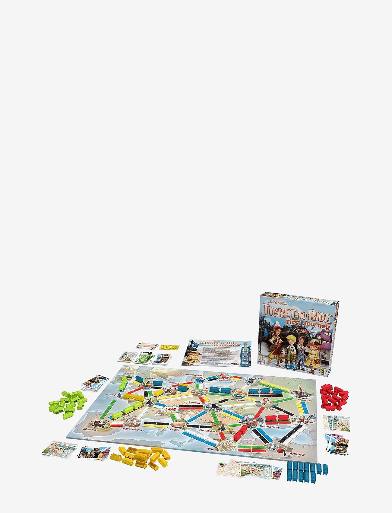 Asmodee - TTR First Journey Nordic - multi coloured - 1