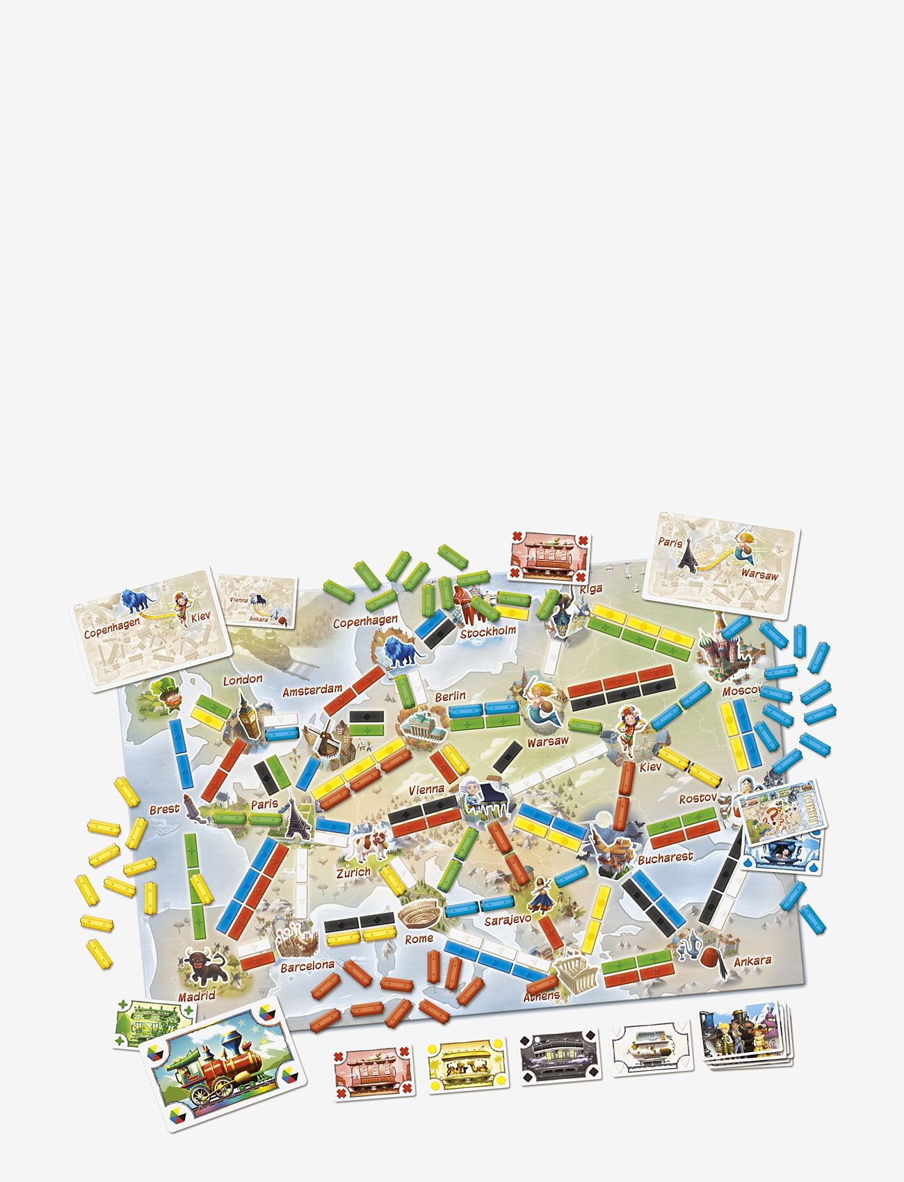 Asmodee - TTR First Journey Nordic - multi coloured - 2