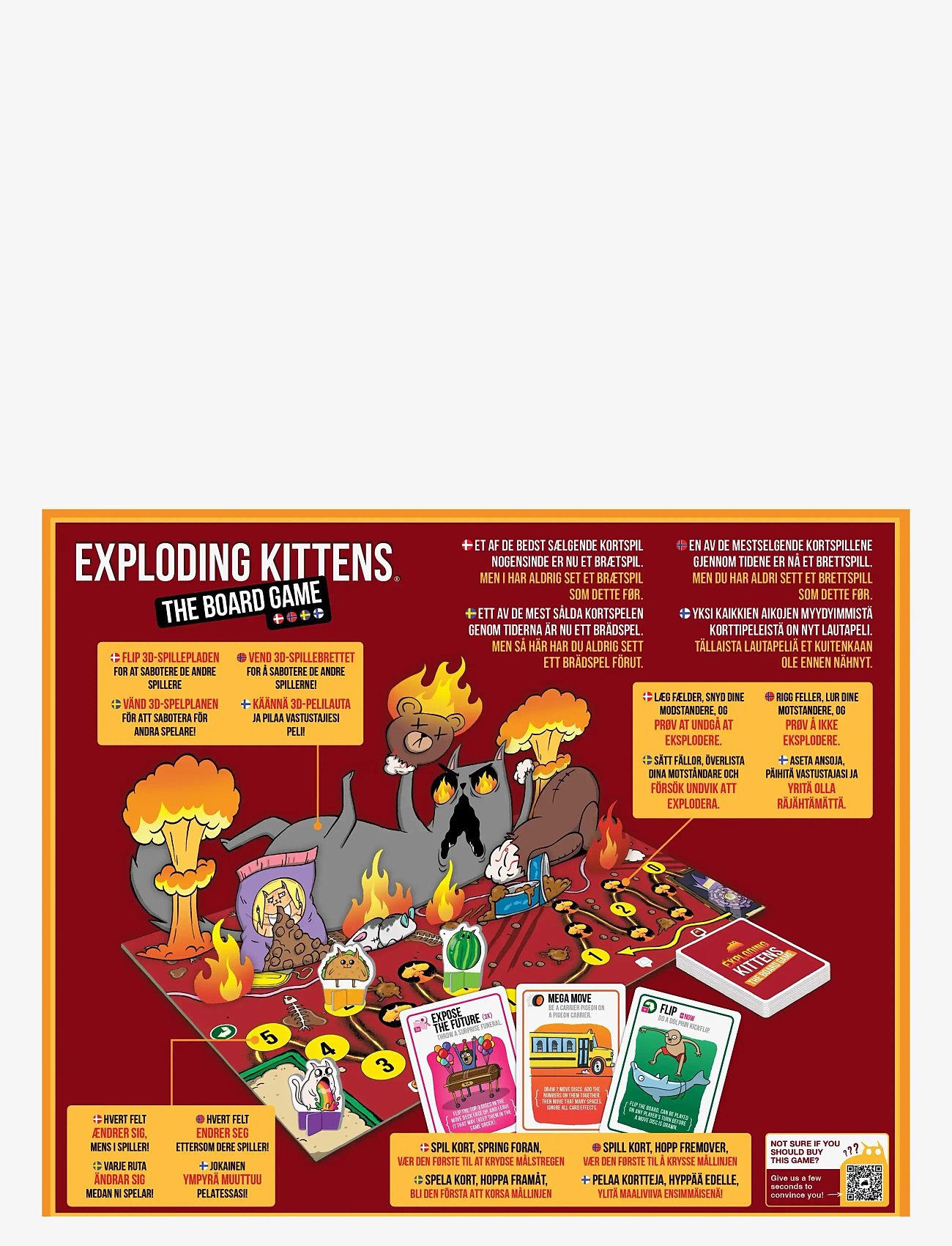 Asmodee - Exploding Kittens Tin 10th Year Anniv. - red - 1