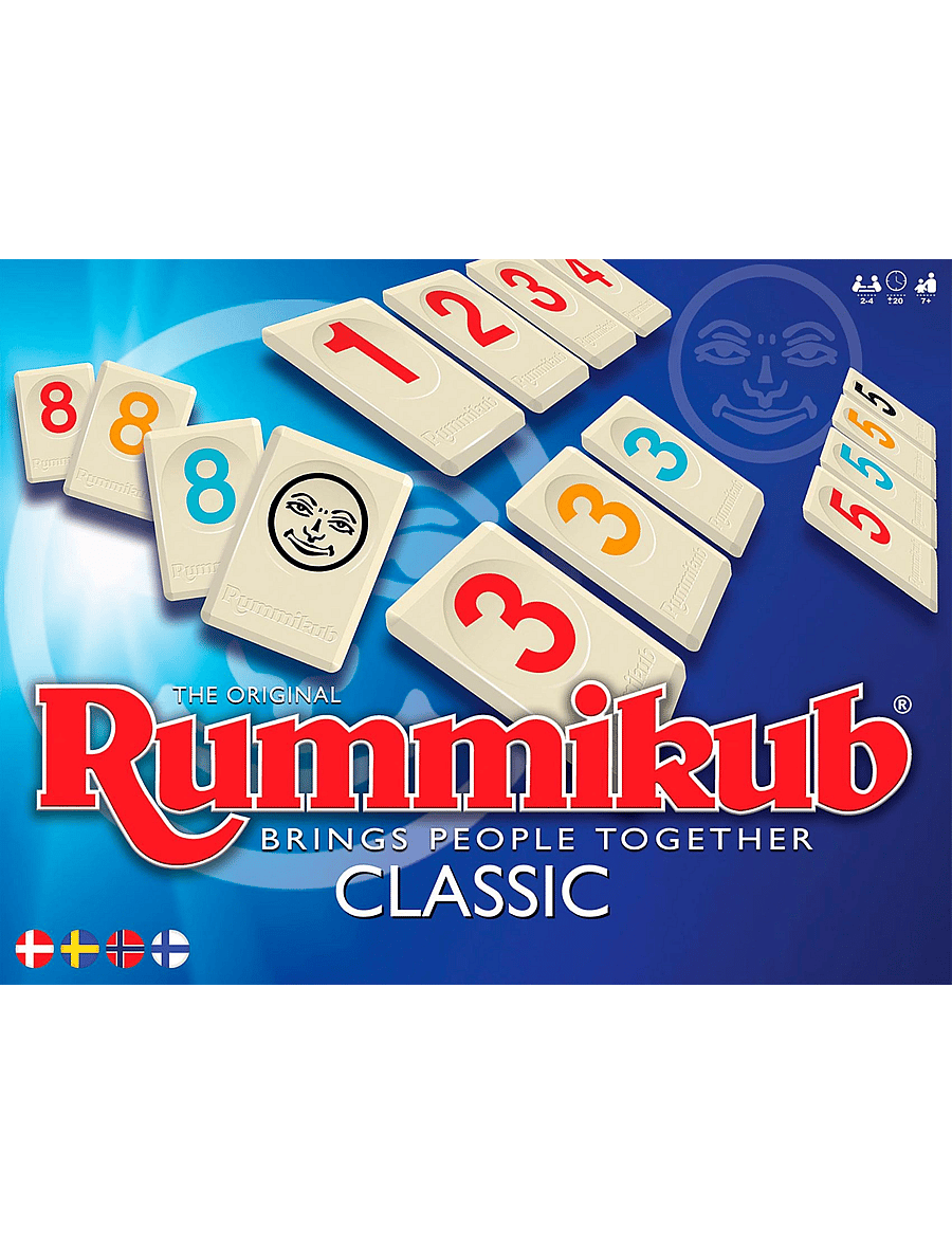 Asmodee - Rummikub (Classic) Nordic NEW - lauamängud - blue - 0