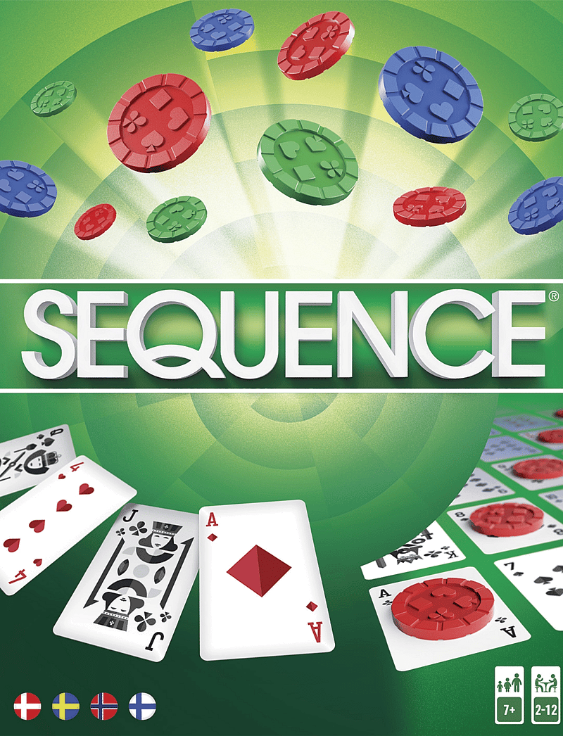Asmodee - Sequence The Board Game Nordic - green - 0