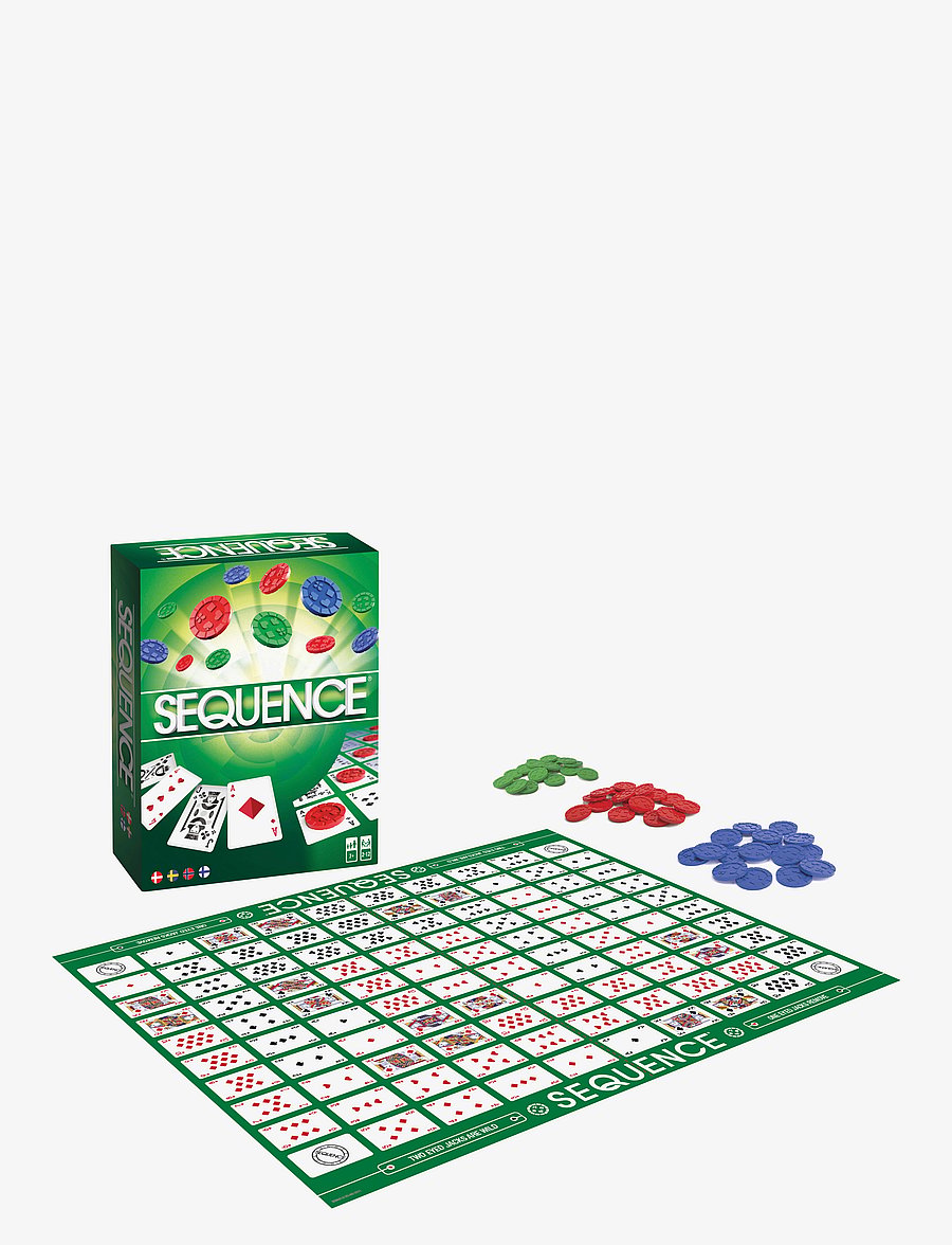 Asmodee - Sequence The Board Game Nordic - brettspiele - green - 2