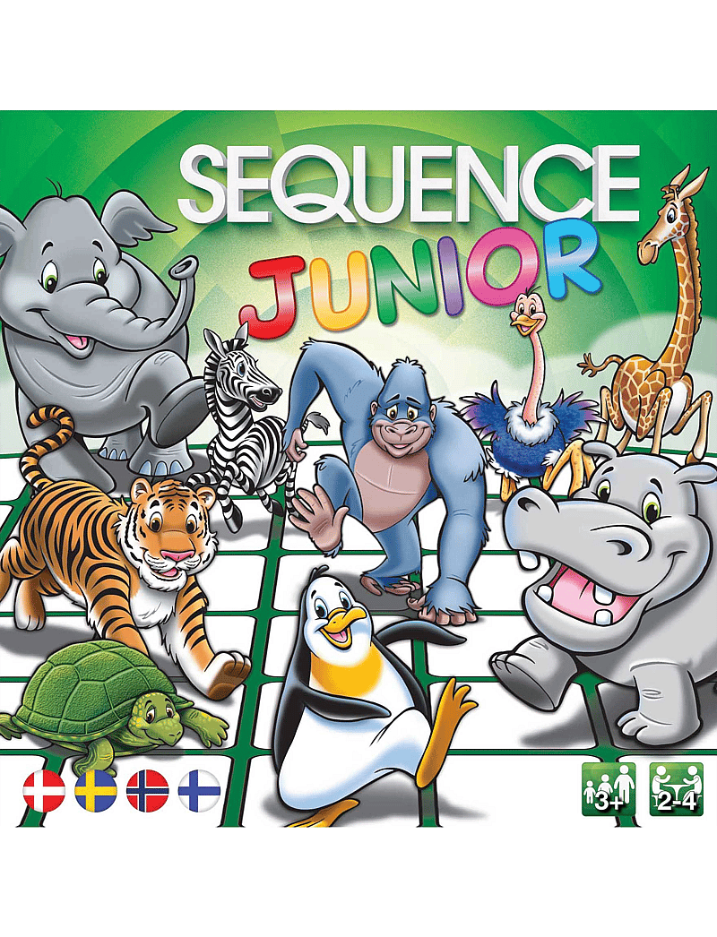 Asmodee - Sequence Junior Nordic - brettspiele - green - 0