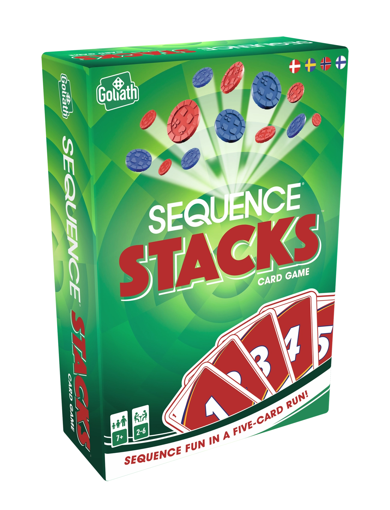 ASMODEE Sequence Stacks Patterned - One Size - Kinder