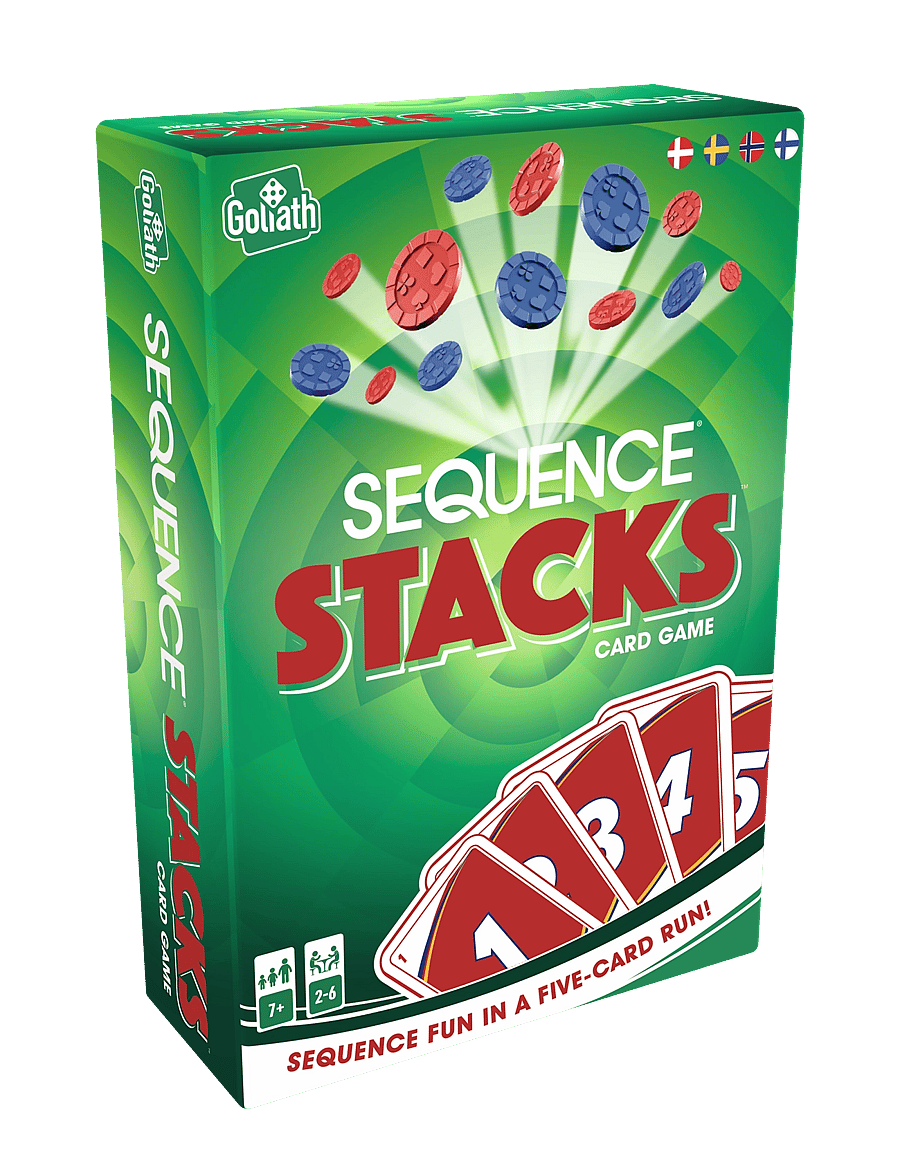 Asmodee - Sequence Stacks - kaardimängud - green - 0