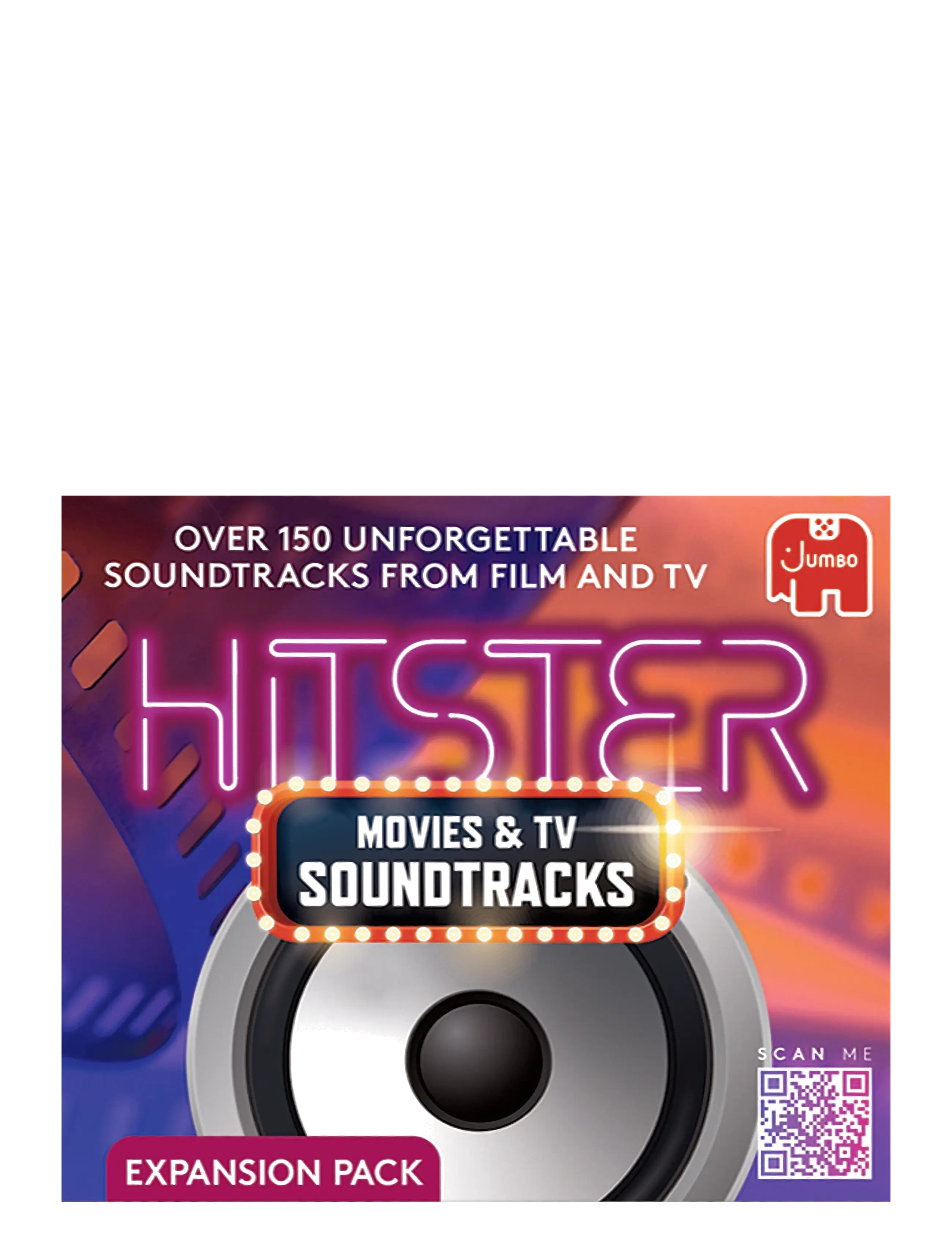 Asmodee Hitster Soundtracks Nordic, Børn, Card Spil, Multi/mønstret, Str: ONE SIZE