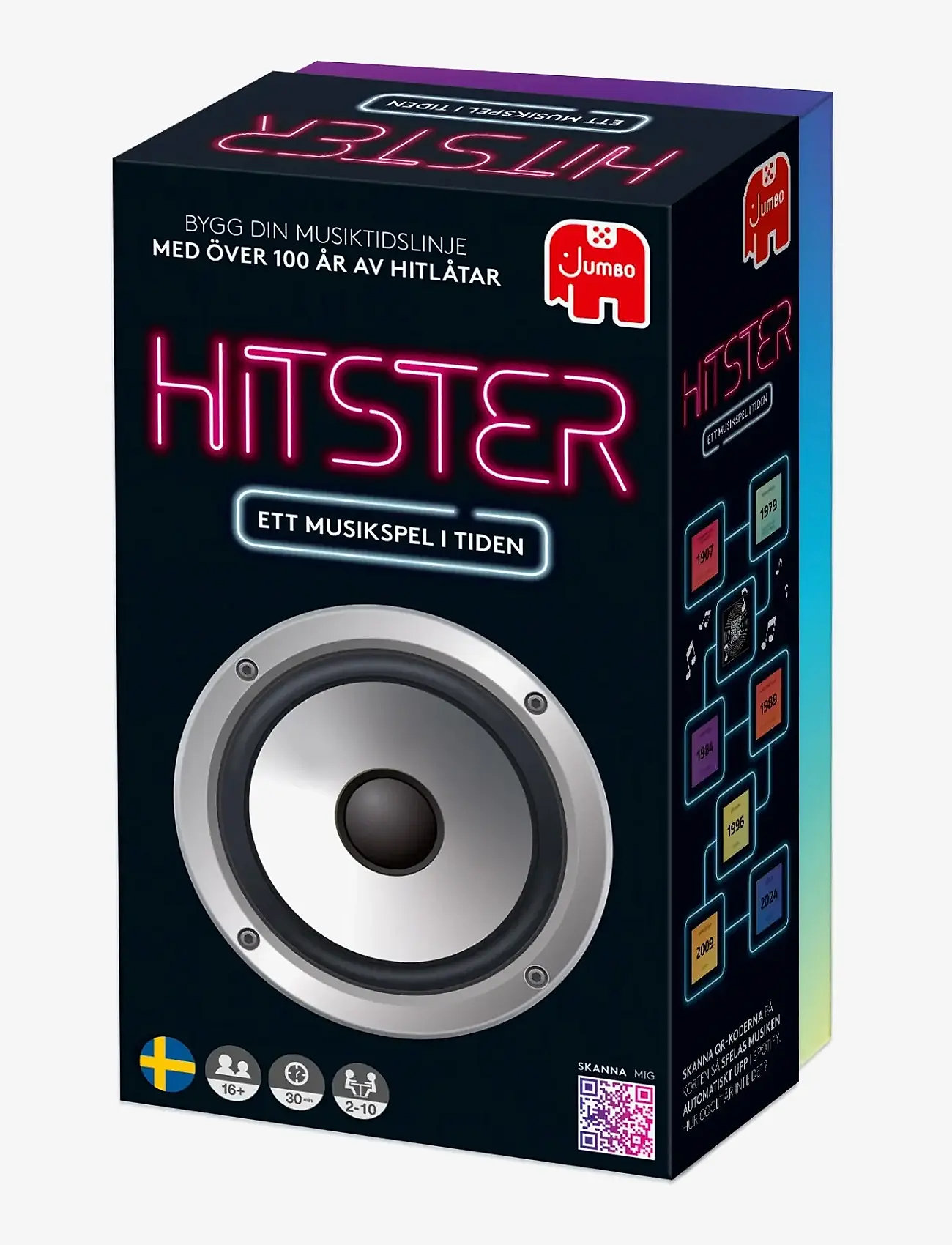 Asmodee - Hitster Original SWEDISH (New) - board games - black - 4