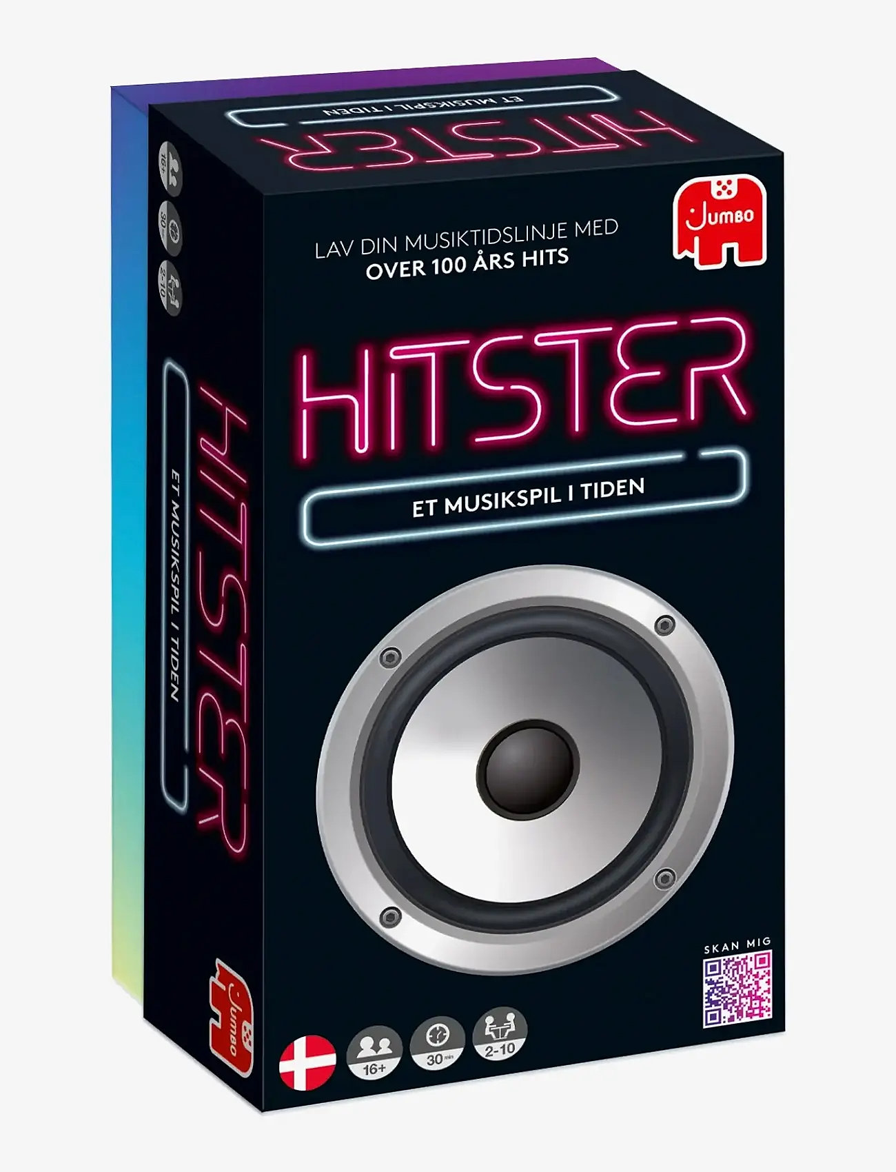 Asmodee - Hitster Original DANISH (New) - brettspiele - black - 3