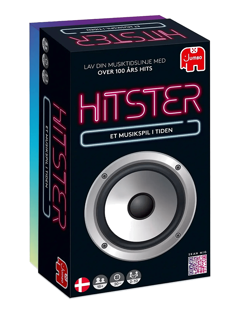 Asmodee - Hitster Original DANISH (New) - brettspiele - black - 3