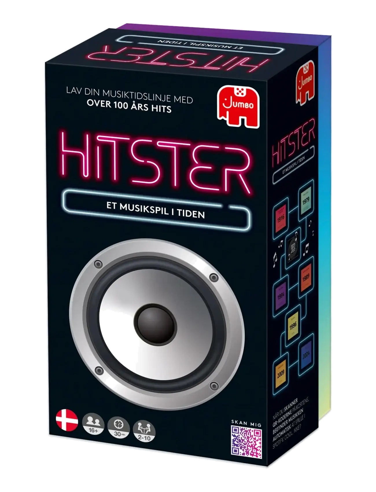 Asmodee - Hitster Original DANISH (New) - black - 4