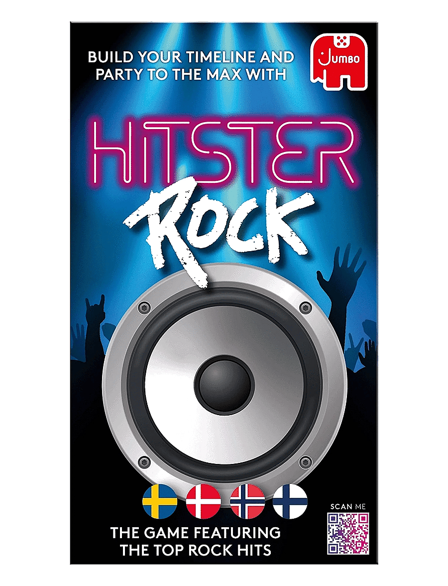 Asmodee - Hitster Rock NORDIC (New) - active games - black - 0