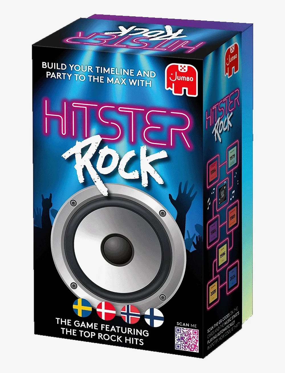 Asmodee - Hitster Rock NORDIC (New) - aktiivsed mängud - black - 4