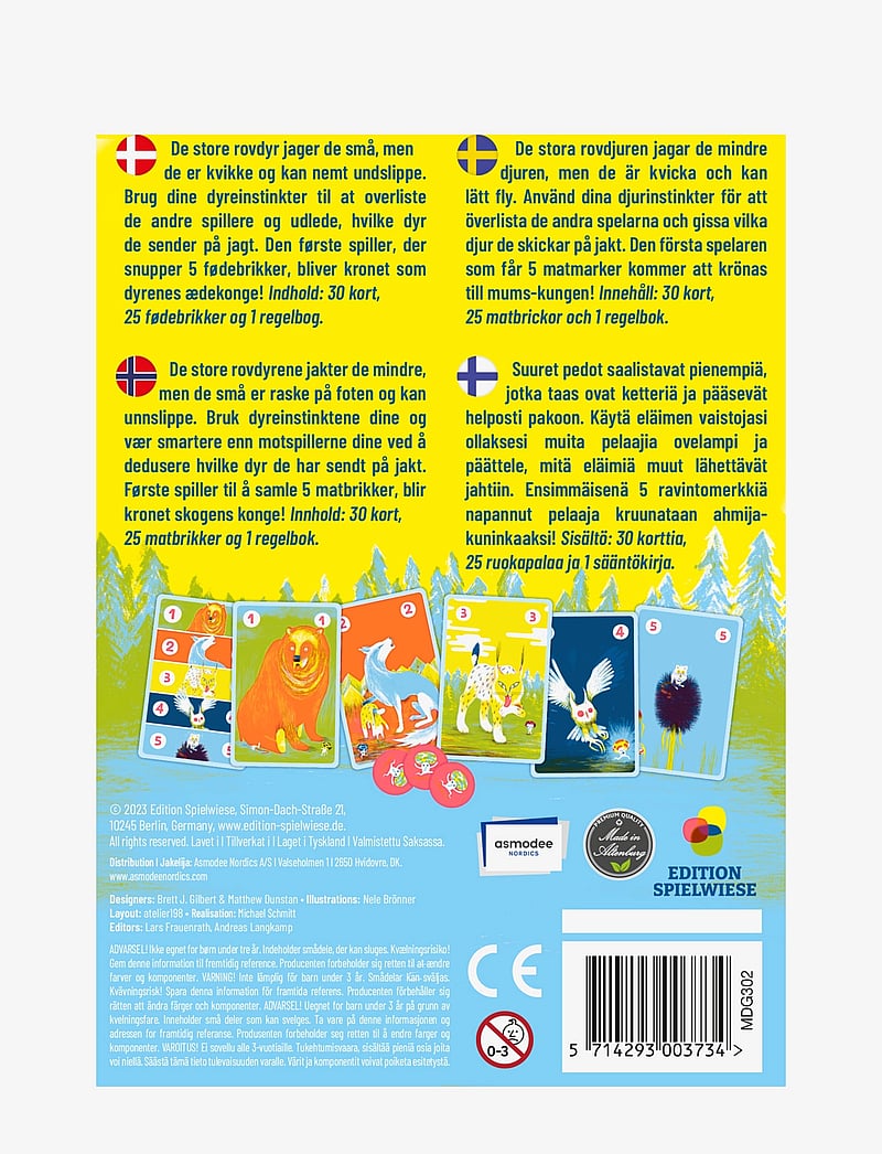 Asmodee - Prey Another Day - kartenspiele - yellow - 1