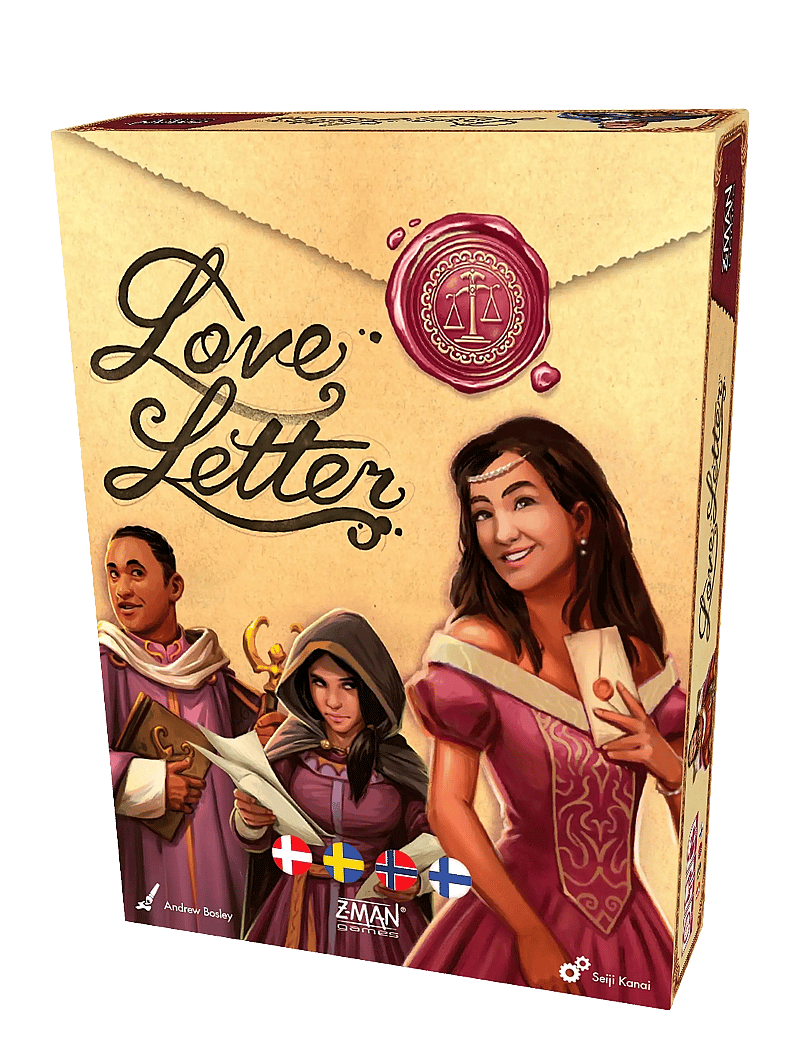 Asmodee - Love Letter Nordic - lauamängud - beige - 3