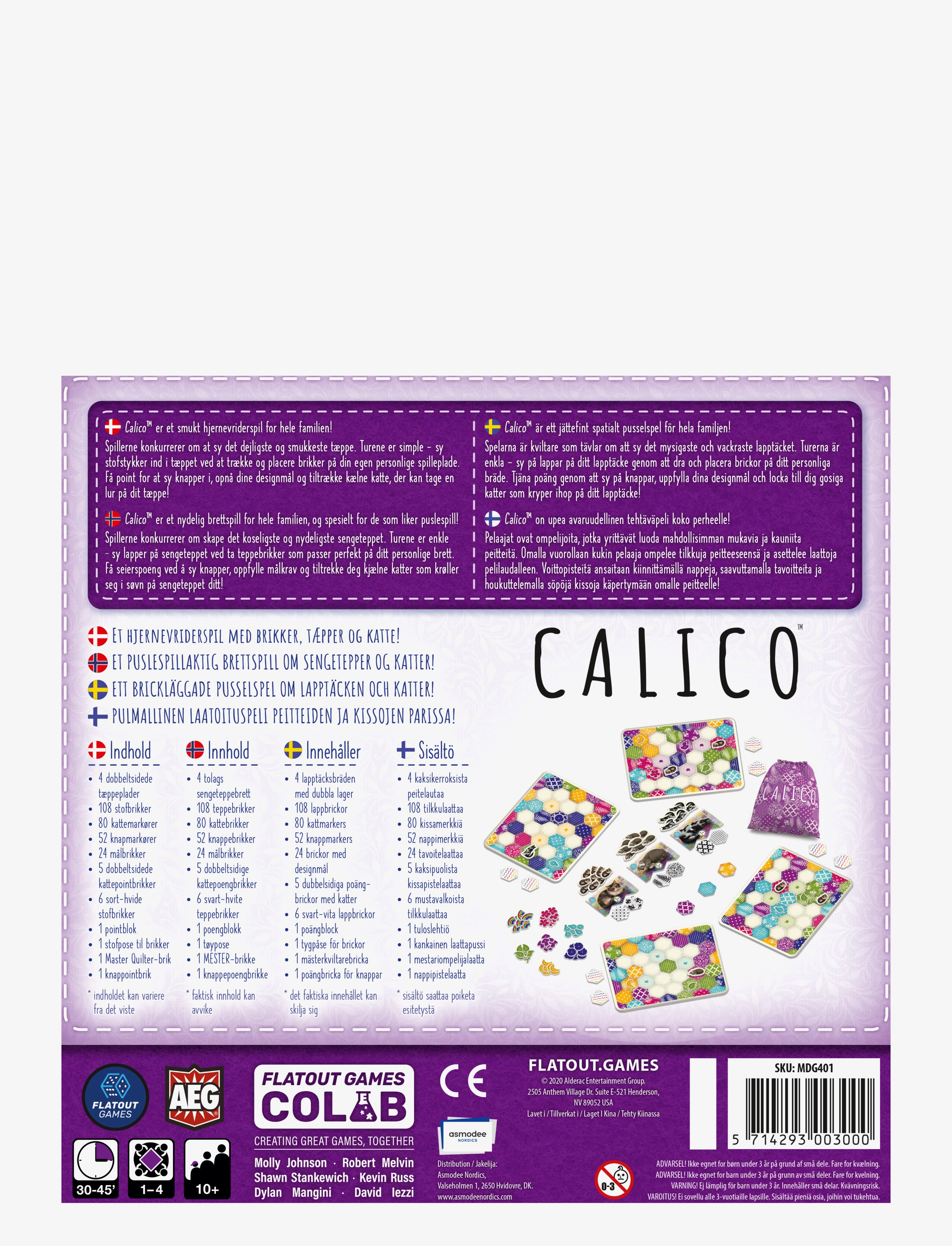Asmodee - Calico Nordic - beige - 1