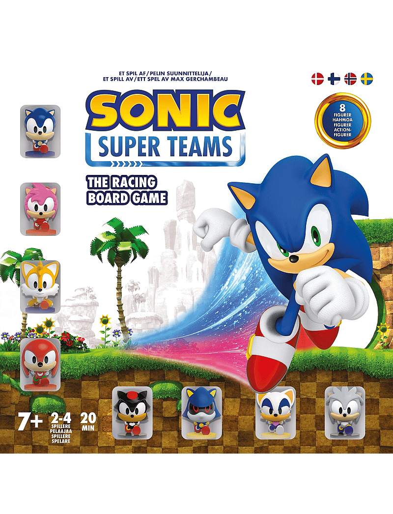 Asmodee - Sonic Super Teams - lauamängud - white - 0