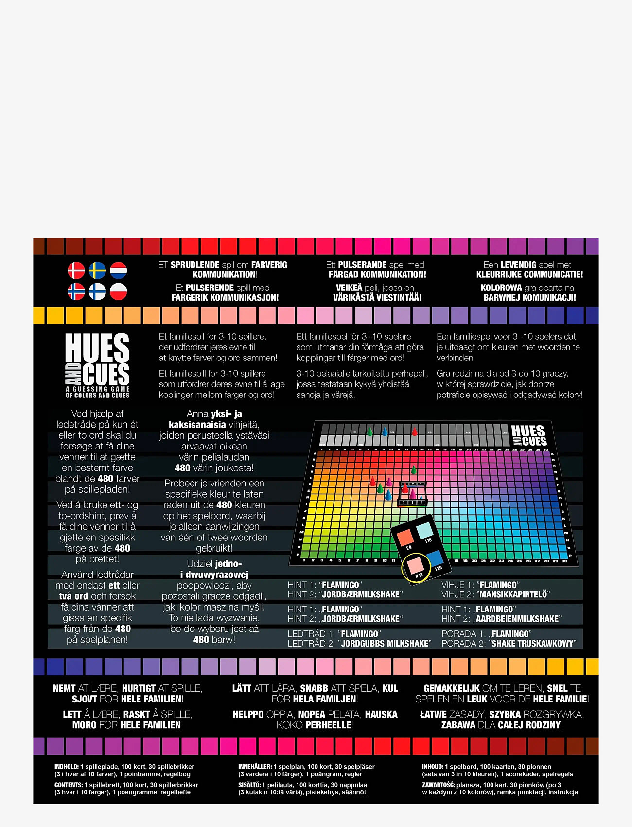 Asmodee - Hues And Cues Nordic - multi coloured - 1