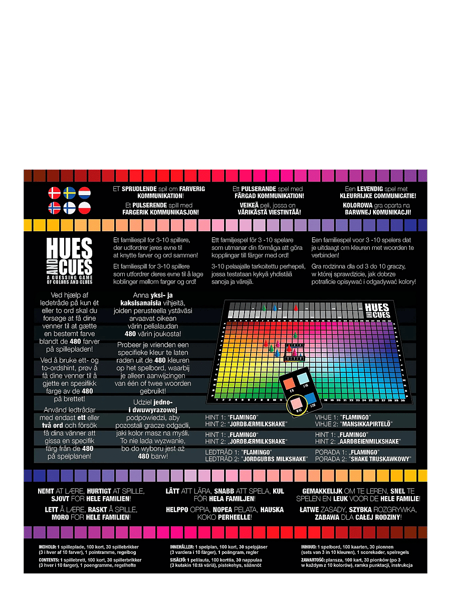 Asmodee - Hues And Cues - galda spēles - multi coloured - 1