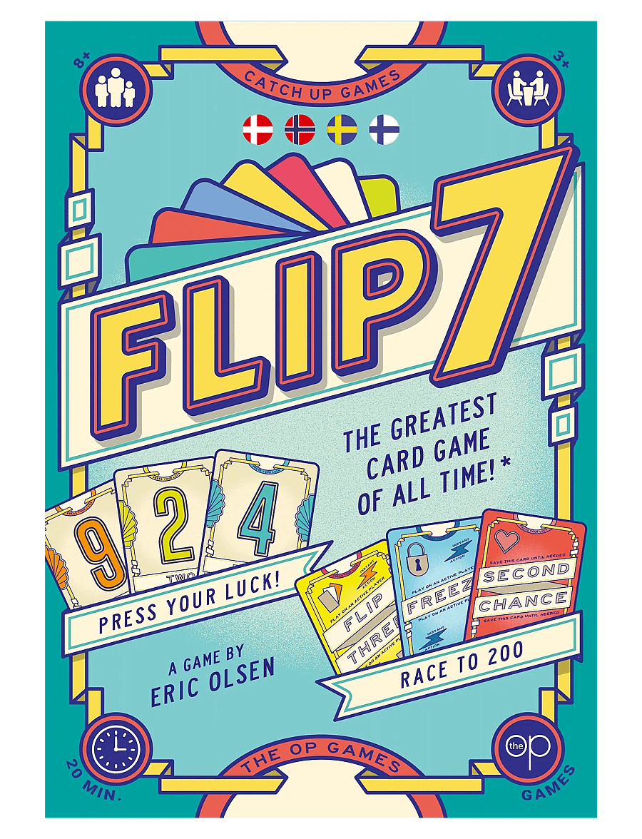 Asmodee - Flip 7 - green - 0
