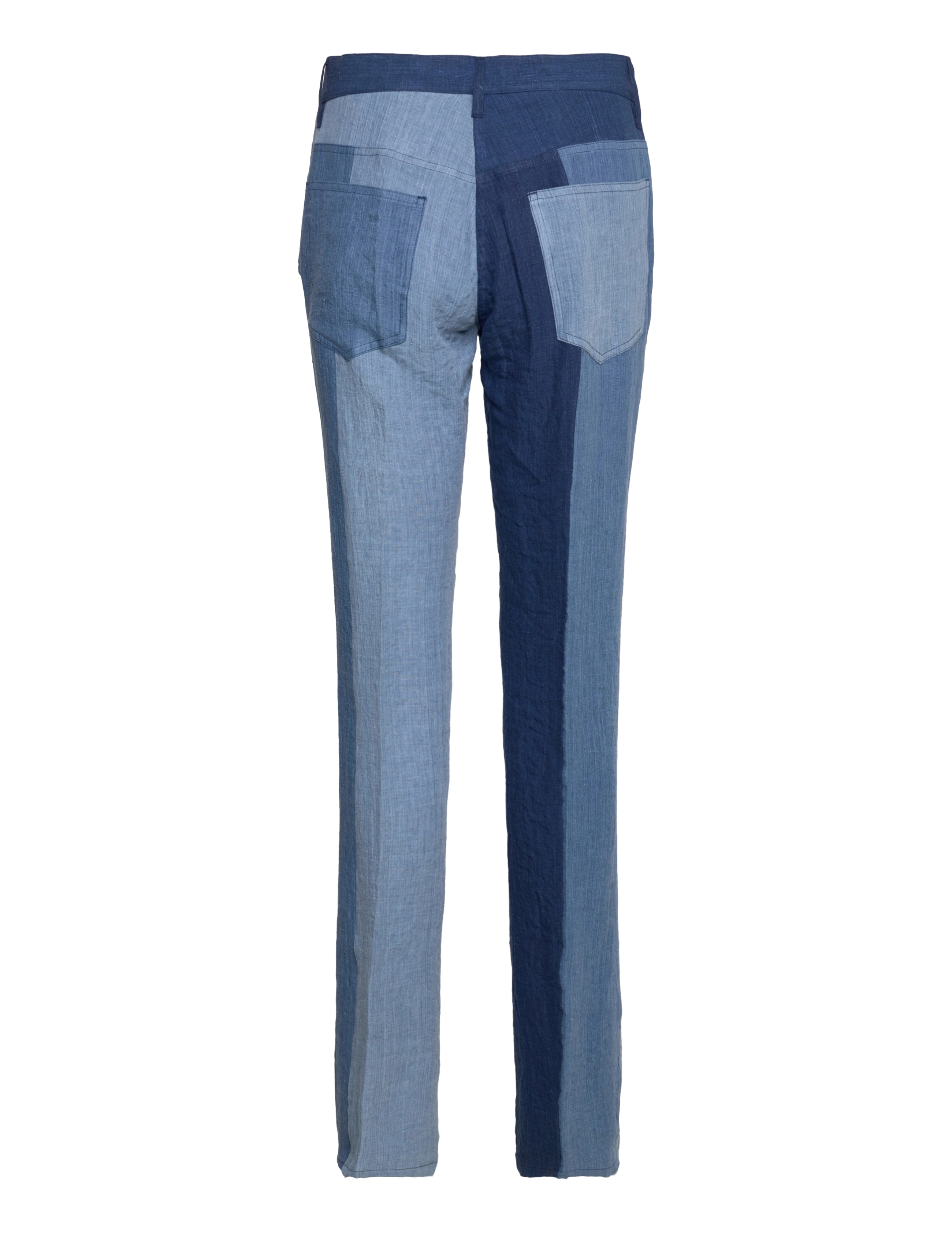 Aspesi - PANTALONE MOD.0106 - linnen broeken - patchwork - 1