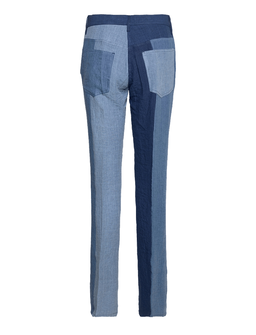 Aspesi - PANTALONE MOD.0106 - leinenhosen - patchwork - 1