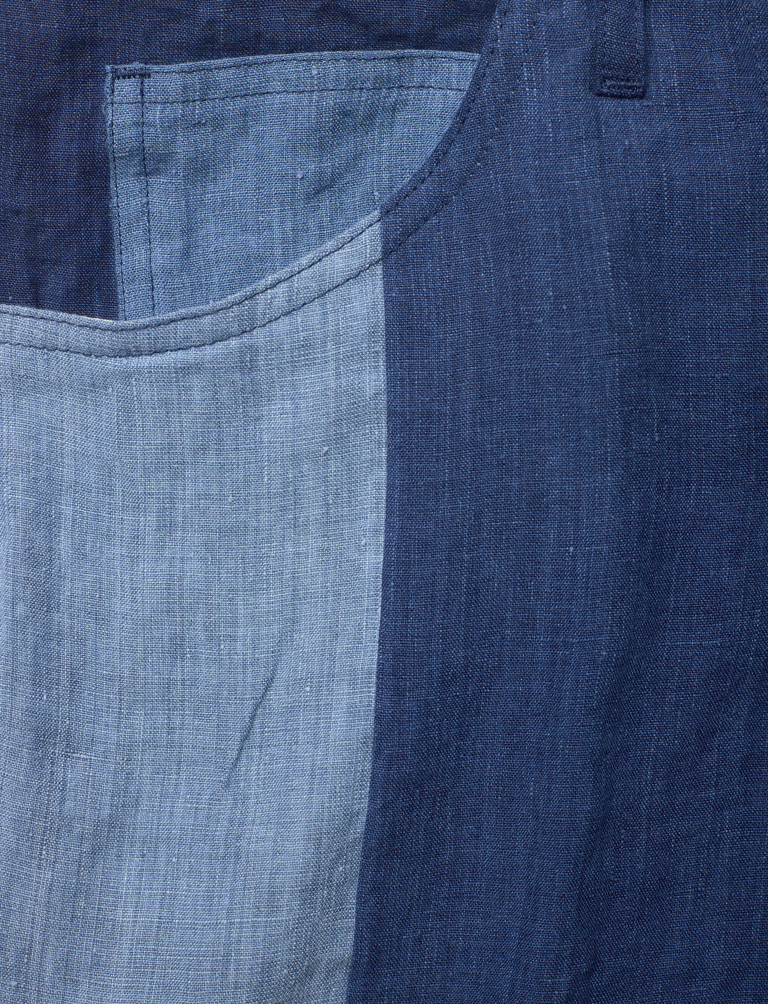 Aspesi - PANTALONE MOD.0106 - linnen broeken - patchwork - 2