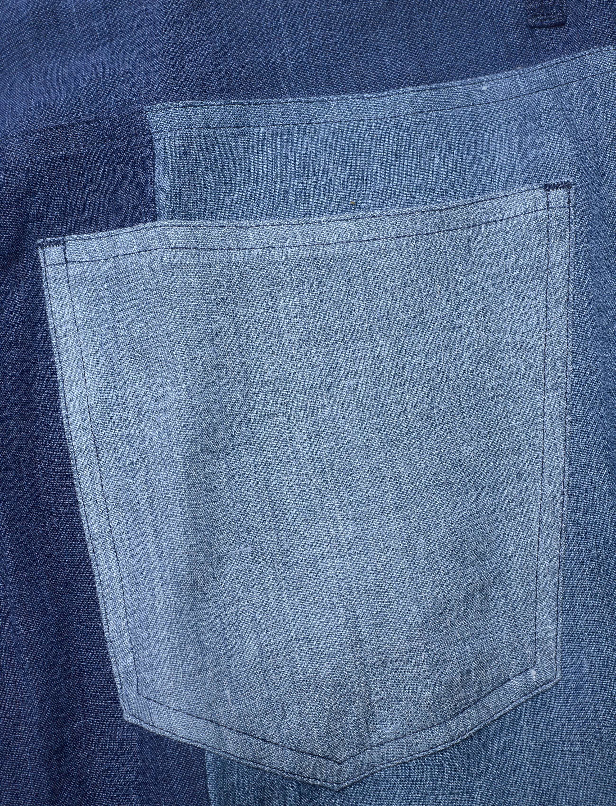 Aspesi - PANTALONE MOD.0106 - linnen broeken - patchwork - 4