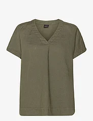 Aspesi - TOP MOD.5608 - blouses korte mouwen - militare - 0