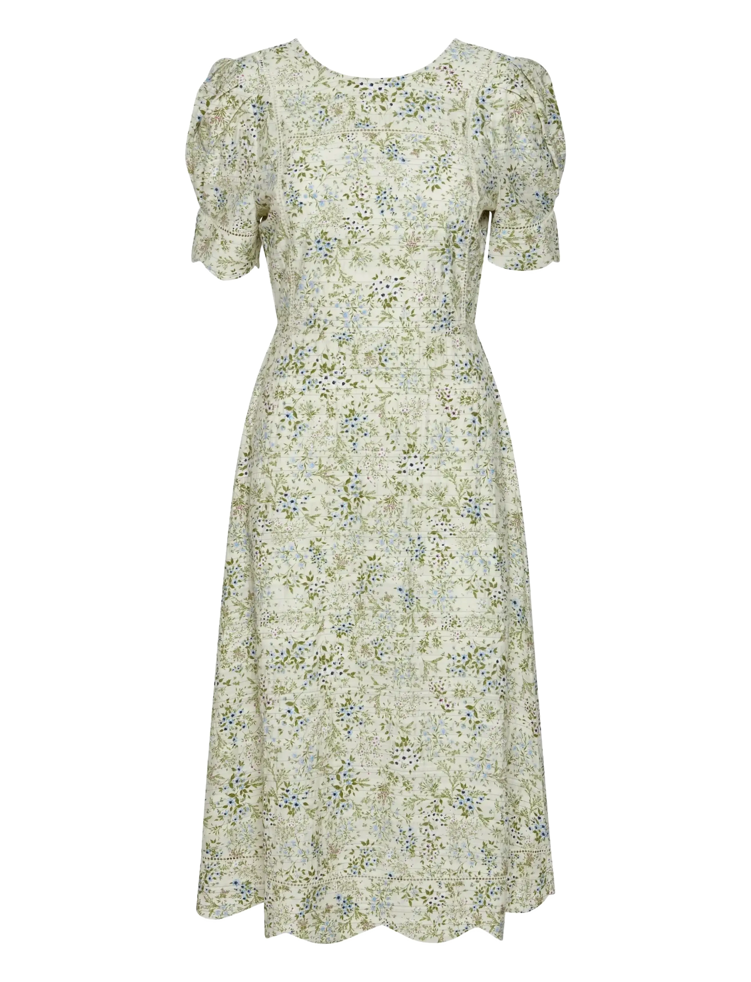 Atelier Rêve IRBABETTE DR - Midiklänningar - BIRCH / green