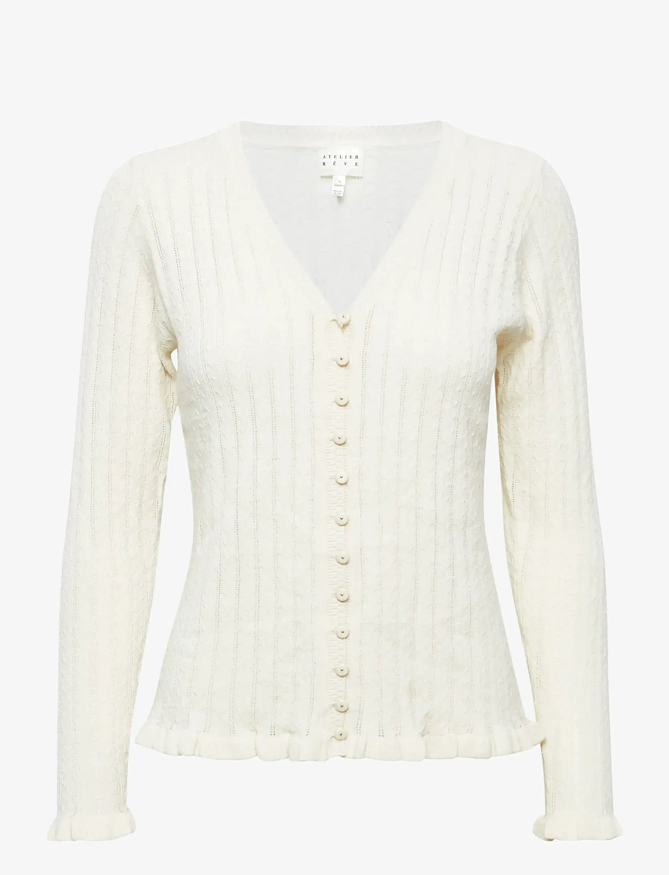 Atelier Rêve - IRFANTINO CA - cardigans - birch - 0