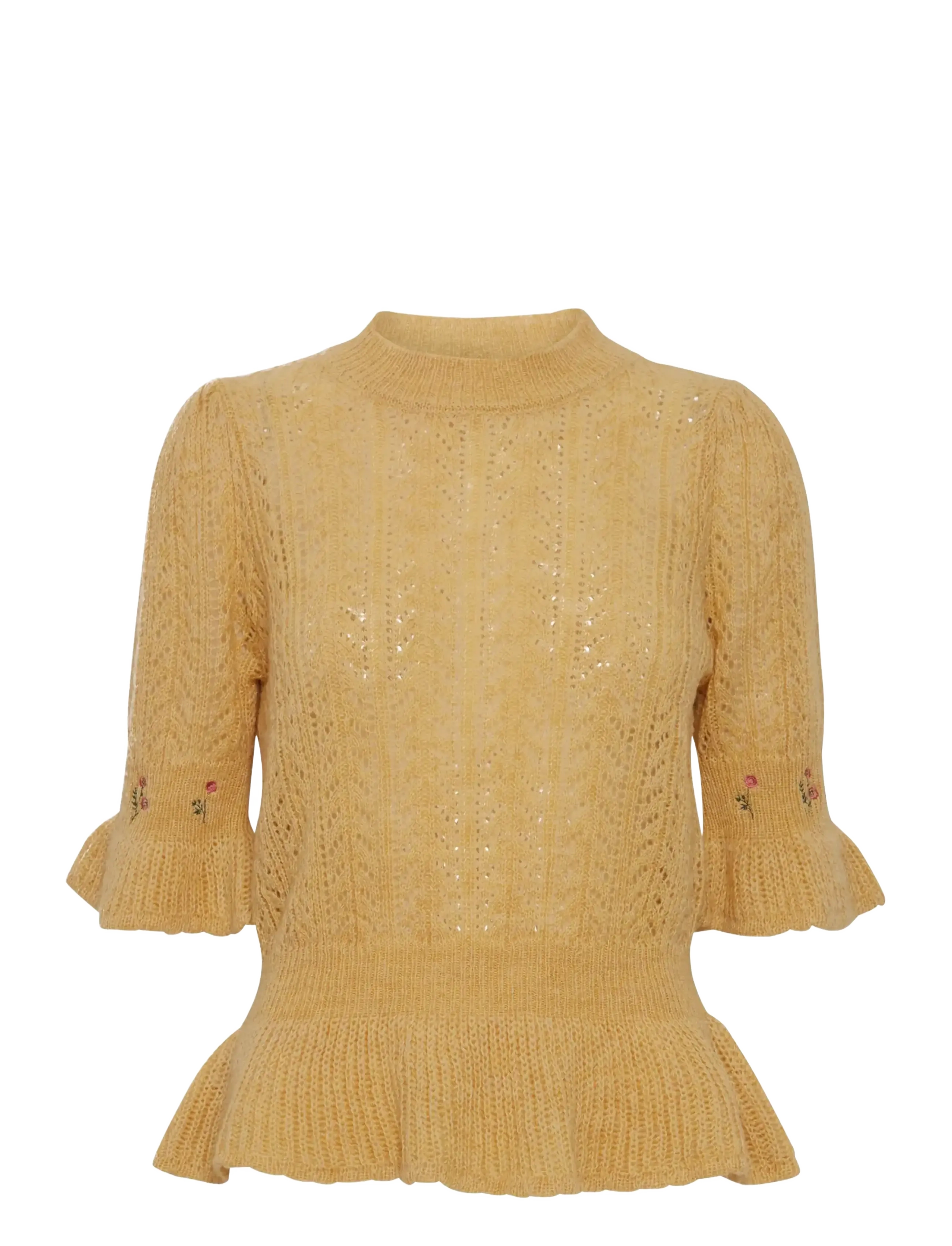 ATELIER RÊVE Irhille Ss Gelb - M - Damen