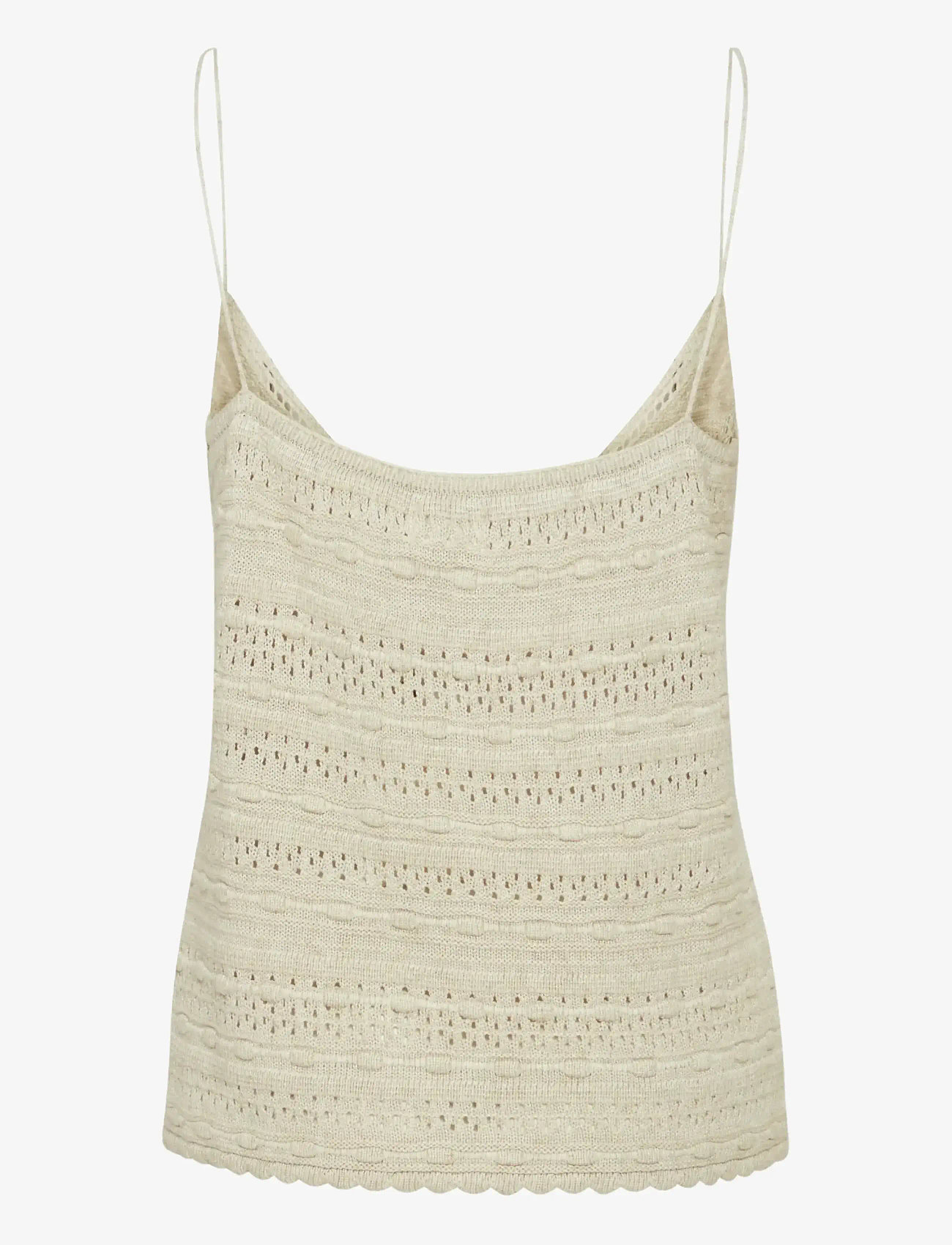 Atelier Rêve - IRESTEL TO - sleeveless tops - birch melange - 2