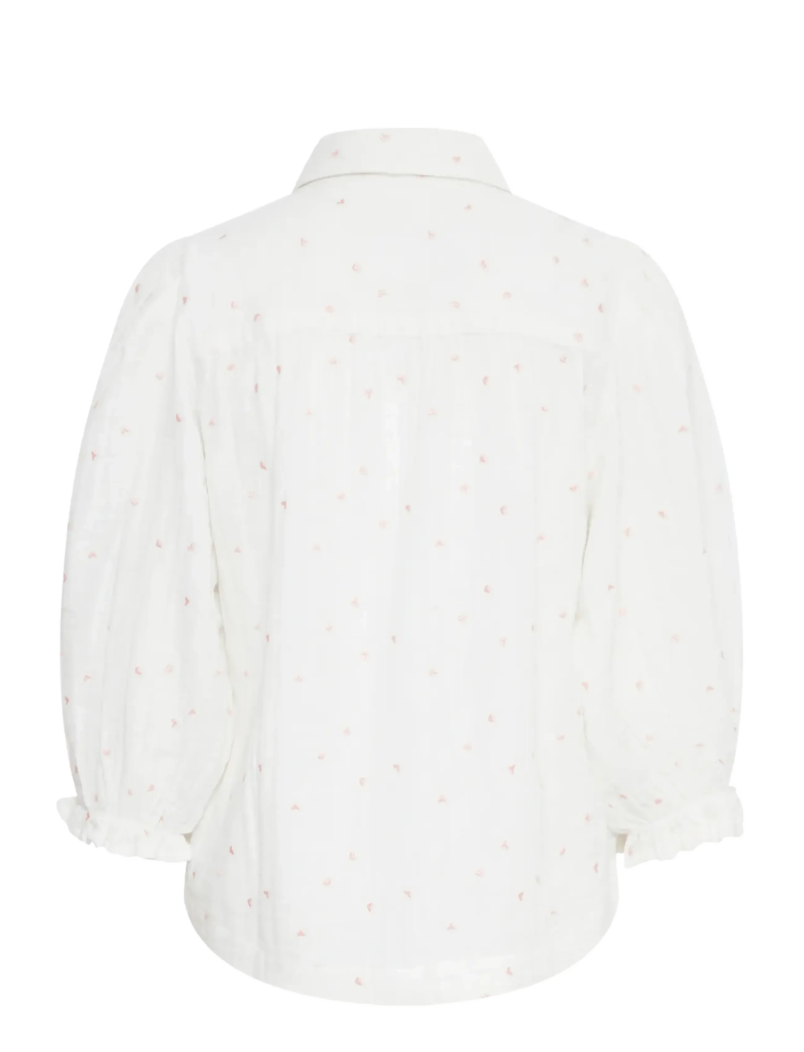 Atelier Rêve - IRCAMILO SH - long-sleeved shirts - snow white with rose hearts - 2