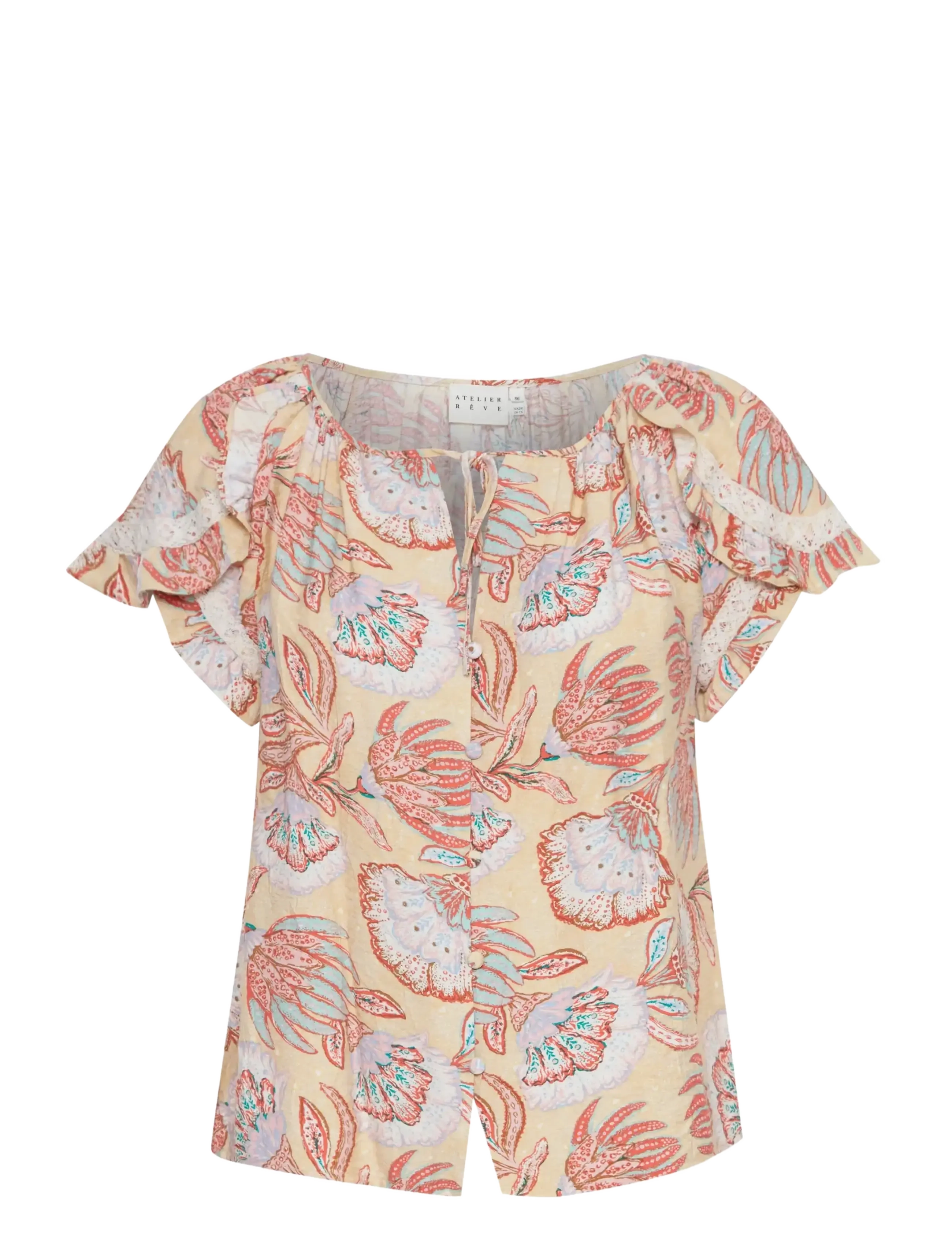 ATELIER RÊVE Irlamore Sh Gelb - 44 - Damen