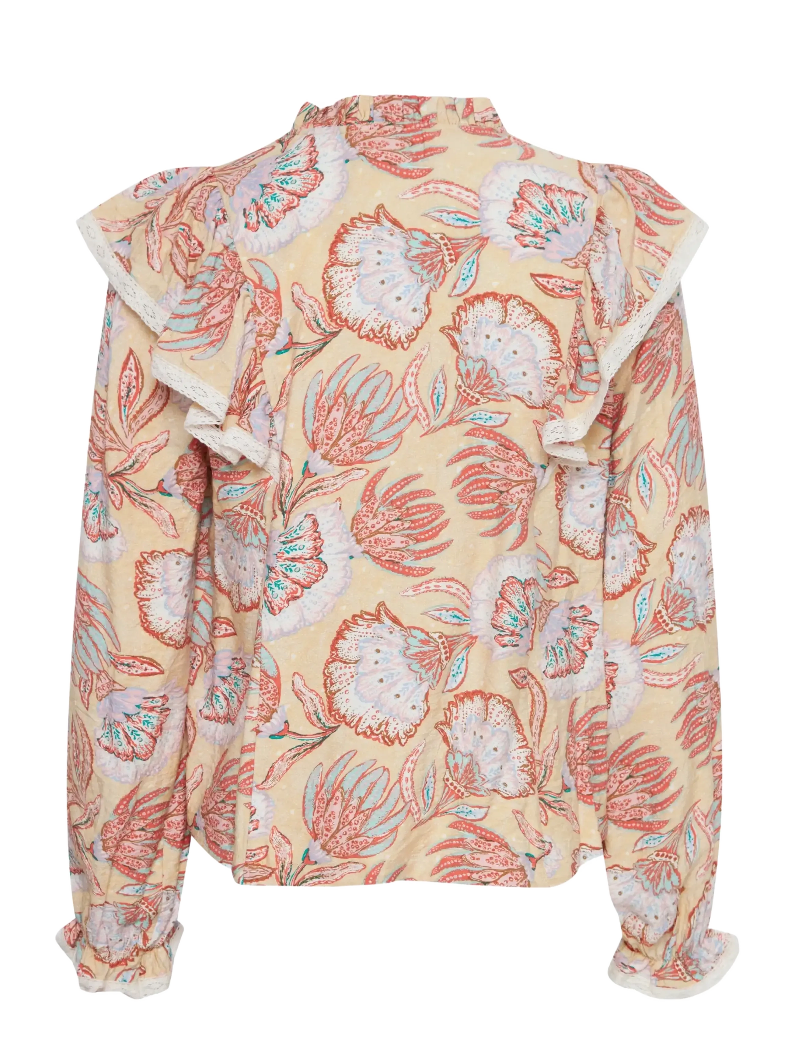 Atelier Rêve - IRLAMORE SH2 - blouses met lange mouwen - big summer flowers ms24 - 2