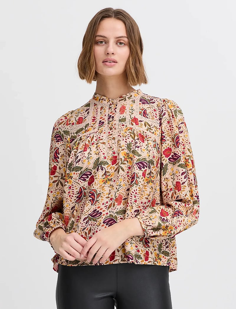 Atelier Rêve - IRNOLA SH - long sleeved blouses - smoke gray - 0
