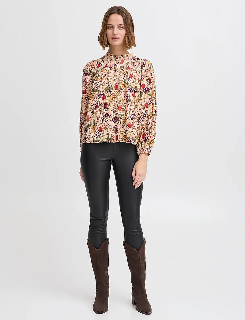 Atelier Rêve - IRNOLA SH - long sleeved blouses - smoke gray - 4