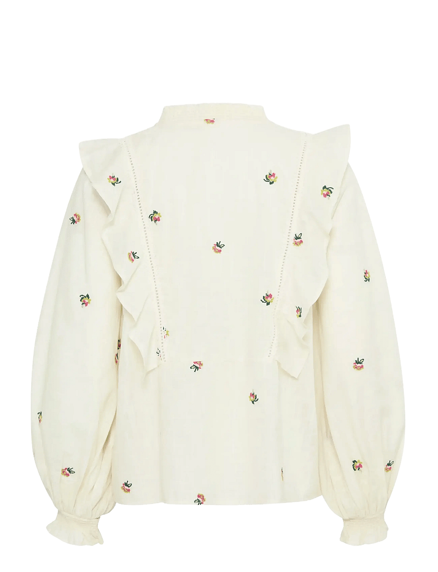 Atelier Rêve - IROLIVIA SH - langermede bluser - birch - 2