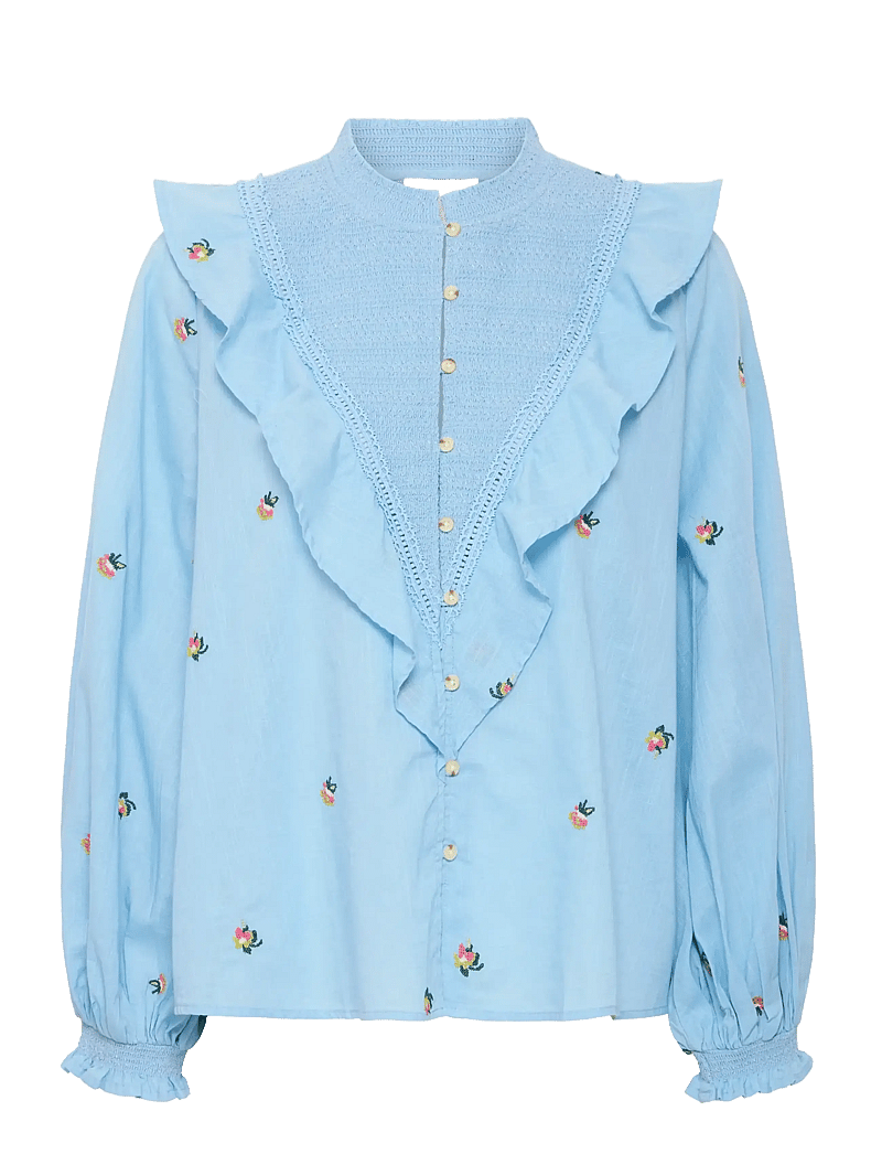 Atelier Rêve - IROLIVIA SH - pikkade varrukatega pluusid - dusk blue - 1