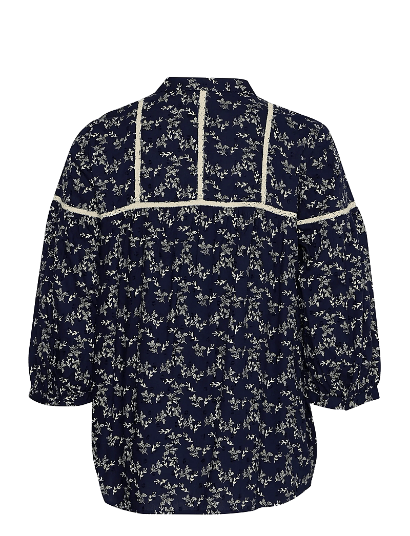 Atelier Rêve - IRJEANNE SH - kortærmede bluser - maritime blue - 2
