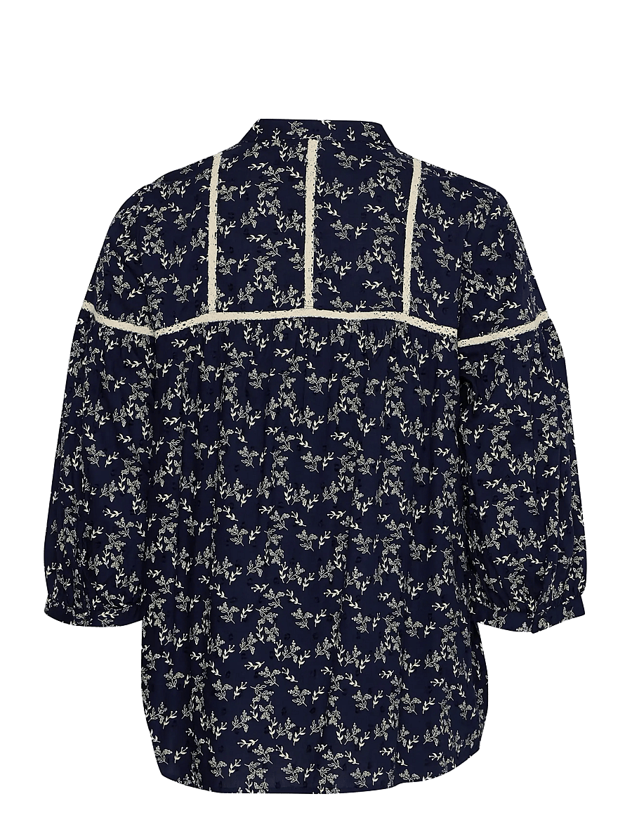 Atelier Rêve - IRJEANNE SH - blouses à manches courtes - maritime blue - 2